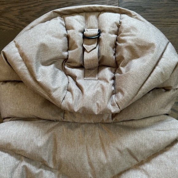 Soia & Kyo Sporty Down Jacket Coat Parka Size Large Brushed Fawn - Picture 12 of 16